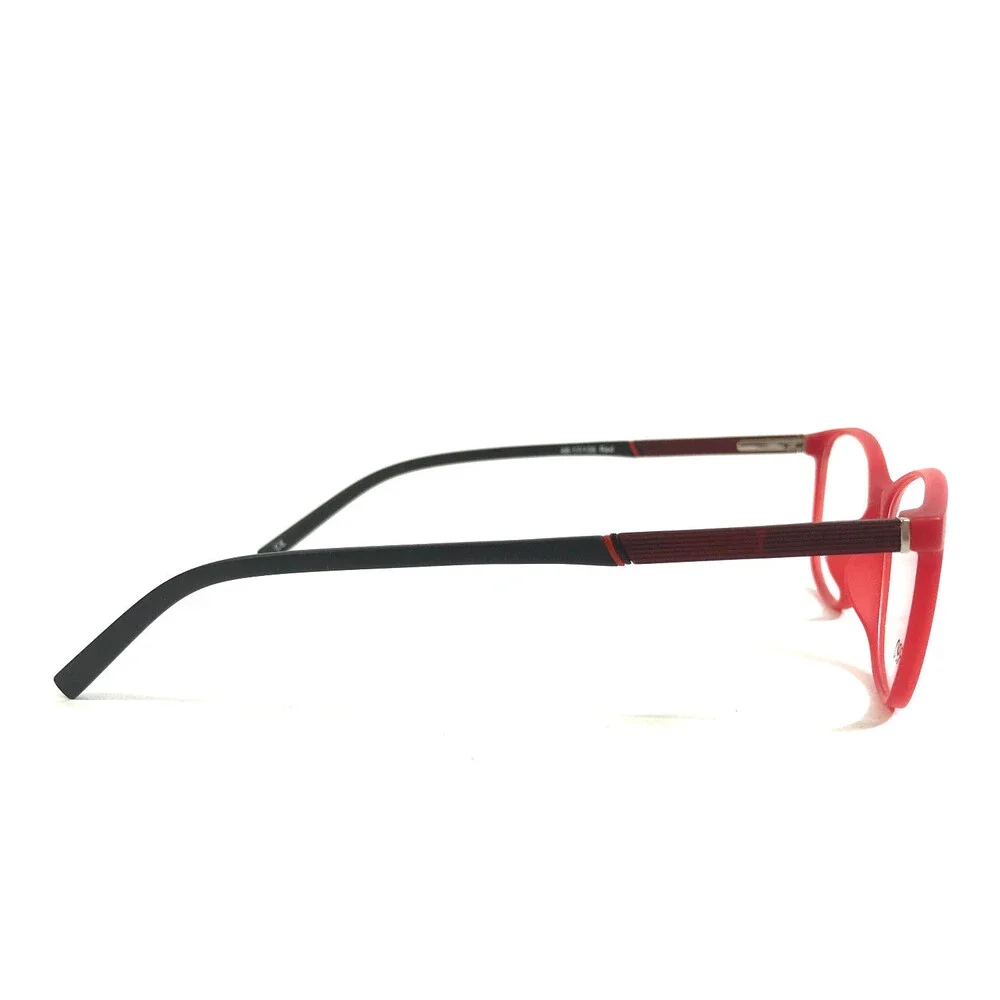 Dolabany Eyeglasses Frames Surgeon Matte Red Black Cat Eye Full Rim 48-17-135